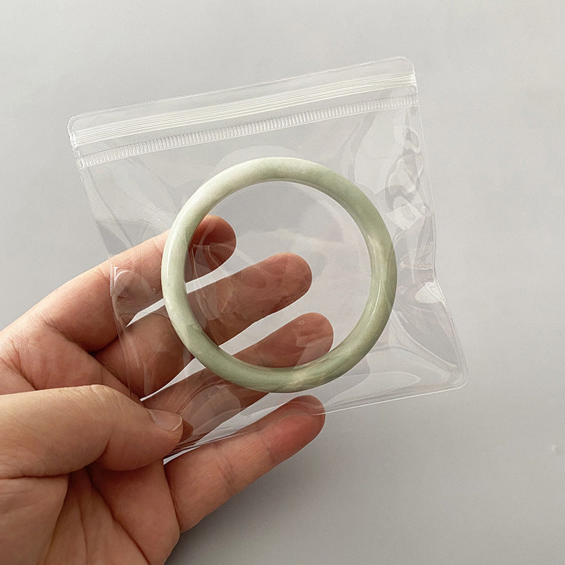 Portable Small Jewelry Earrings Bracelet Storage and Finishing Transparent Plastic PVC Ziplock Bag Jewelry INS Sealed Bag