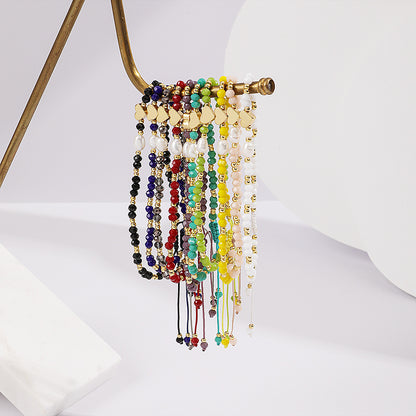 Bohemian Geometric Seed Bead Rope Women's Bracelets