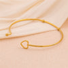 Minimalist Round Stainless Steel Electroplating Bangles