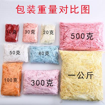 Wholesale Raffia Paper Silk in Batches of 10g, 20g, and 50g