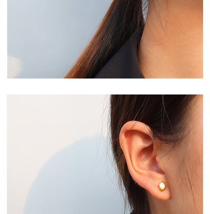 Little Star Korean Titanium Steel Earrings