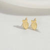 European and American hot-selling small and exquisite, delicate personality, six-pointed star design sense earrings, retro ins style, simple earrings for women