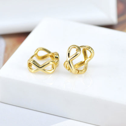 Geometric Fashion Earrings Women's Stud Metal Jewelry