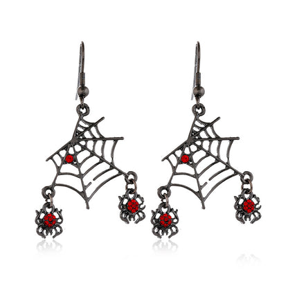 Fashion Skull Alloy Plating Women's Drop Earrings 1 Pair