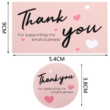 Wholesale Thank You Stickers for Small Businesses