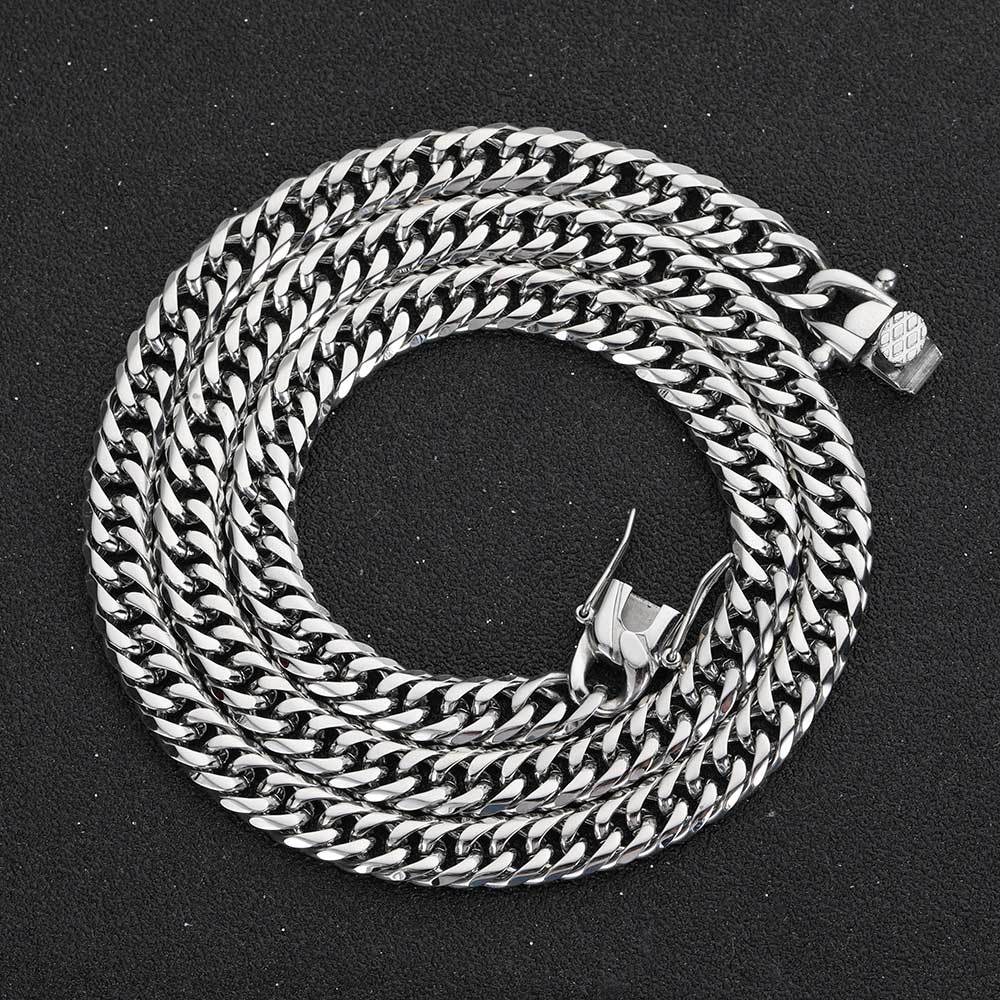 Simple Style Geometric Stainless Steel Plating Bracelets Necklace 1 Piece