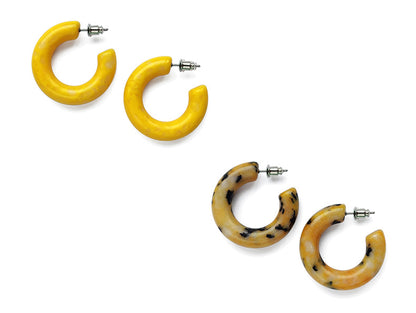 Fashion C Shape Arylic Earrings