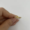 Cross-border new 26 initials micro-inlaid zircon open rings ins style personalized design English letter jewelry
