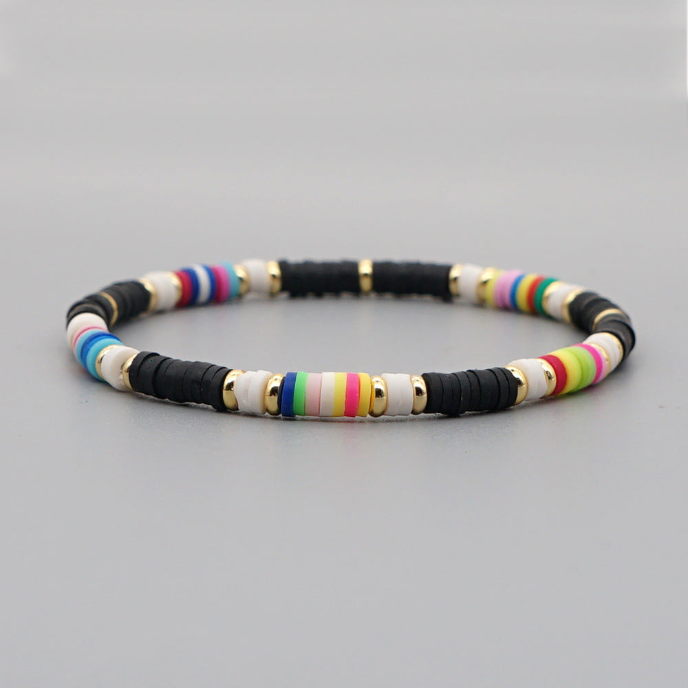 Bohemian Colorful Multi-layered Bracelet