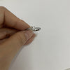Cross-border new 26 initials micro-inlaid zircon open rings ins style personalized design English letter jewelry