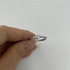 Cross-border new 26 initials micro-inlaid zircon open rings ins style personalized design English letter jewelry