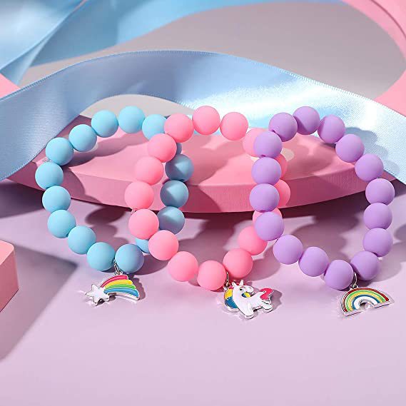 Cute Sweet Geometric Abs Plating Kid's Bracelets