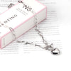 Streetwear Heart Shape Lock Stainless Steel Plating Pendant Necklace