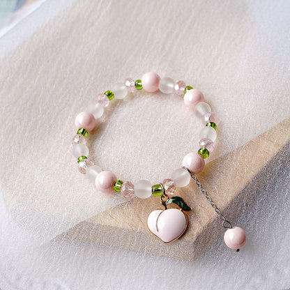 Simple Style Fruit Alloy Beaded Bracelets