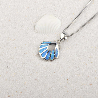 Beach Simple Style Scallop Copper Pendant Necklace