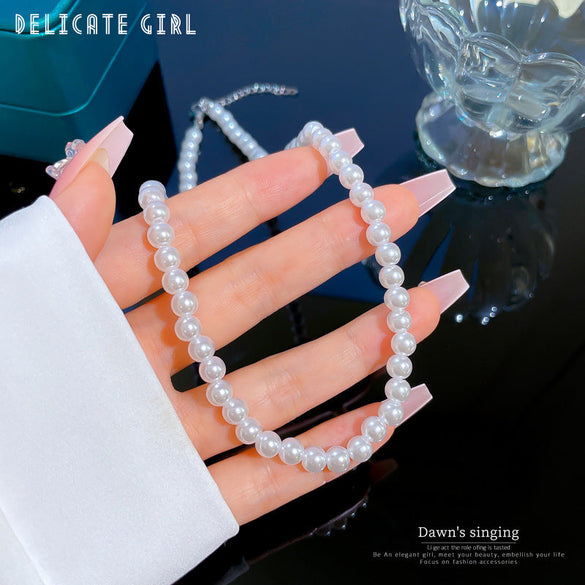 Moon Geometric Stainless Steel Electroplating Necklaces