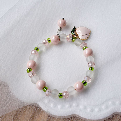 Simple Style Fruit Alloy Beaded Bracelets