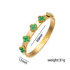 Ellipse Stainless Steel Electroplating Bangles