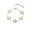 Korean Geometric Titanium Steel 18K Gold Plated Necklaces