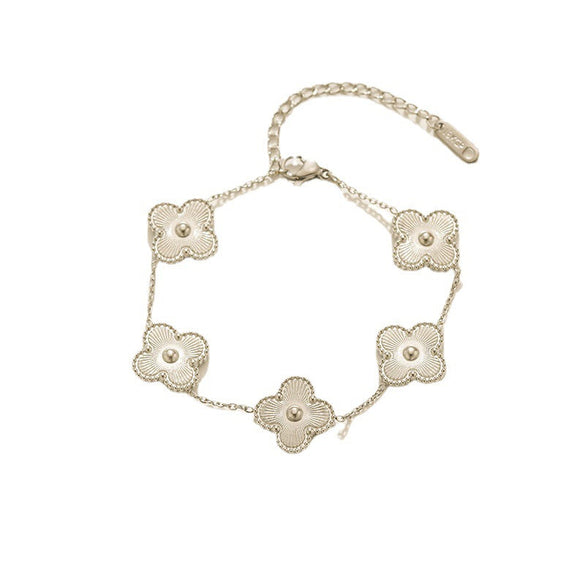 Korean Geometric Titanium Steel 18K Gold Plated Necklaces