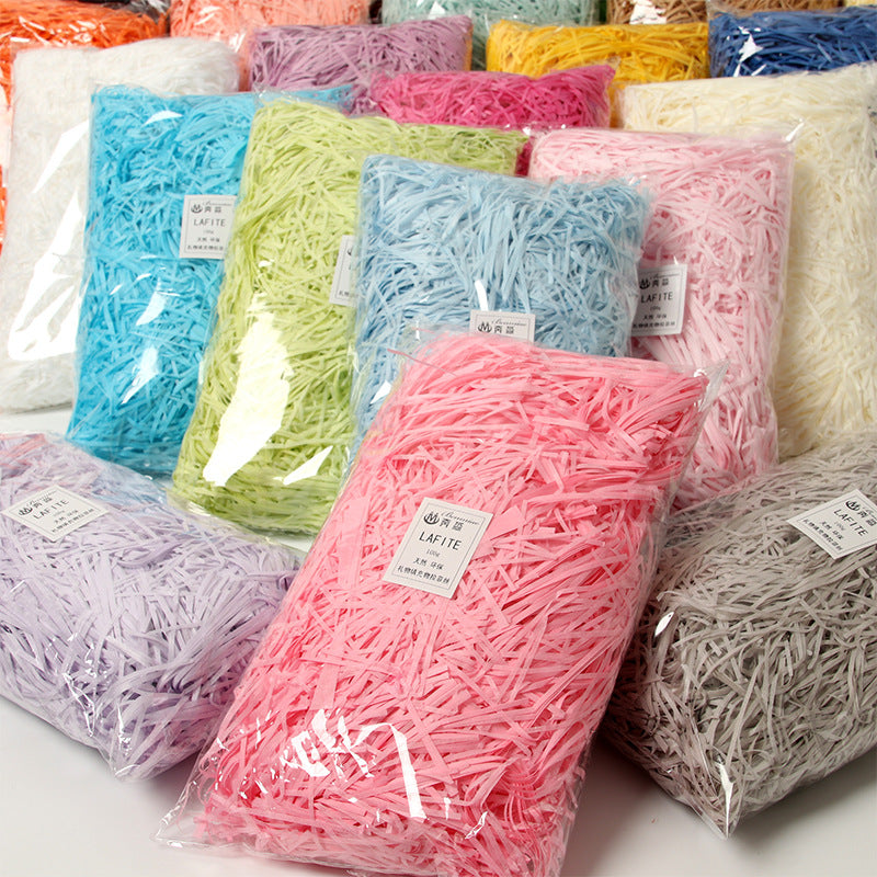 Wholesale Raffia Paper Silk in Batches of 10g, 20g, and 50g