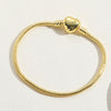 popular love cylindrical lock metal texture bracelet women's ins style OT buckle copper color-preserving electroplating bracelet