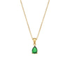 Minimalist Ellipse Geometric Stainless Steel 18K Gold Plated Necklaces