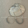 Simple Style Geometric Artificial Pearl Copper Beaded Plating Women's Necklace