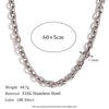Minimalist Stripe Geometric Stainless Steel Electroplating Necklaces