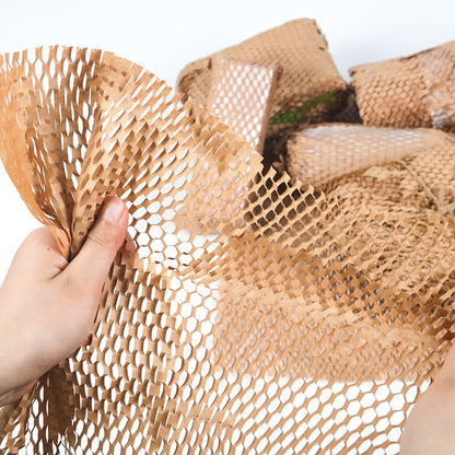 Environmentally Friendly Degradable Honeycomb Paper | Shock-Proof Honeycomb Kraft Paper | Grid Paper