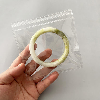 Portable Small Jewelry Earrings Bracelet Storage and Finishing Transparent Plastic PVC Ziplock Bag Jewelry INS Sealed Bag