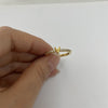 Cross-border new 26 initials micro-inlaid zircon open rings ins style personalized design English letter jewelry
