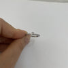 Cross-border new 26 initials micro-inlaid zircon open rings ins style personalized design English letter jewelry