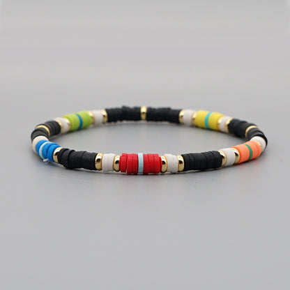 Bohemian Colorful Multi-layered Bracelet