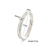 Star Titanium Steel 18K Gold Plated Bangles