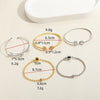popular water drop square zircon bracelet cross-border personalized design flower welding rhinestone hand jewelry