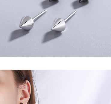 1 Pair Simple Style Geometric Plating Copper Ear Studs