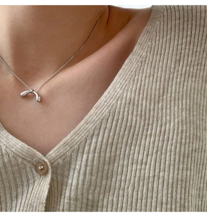 Casual Geometric Sterling Silver Pendant Necklace In Bulk