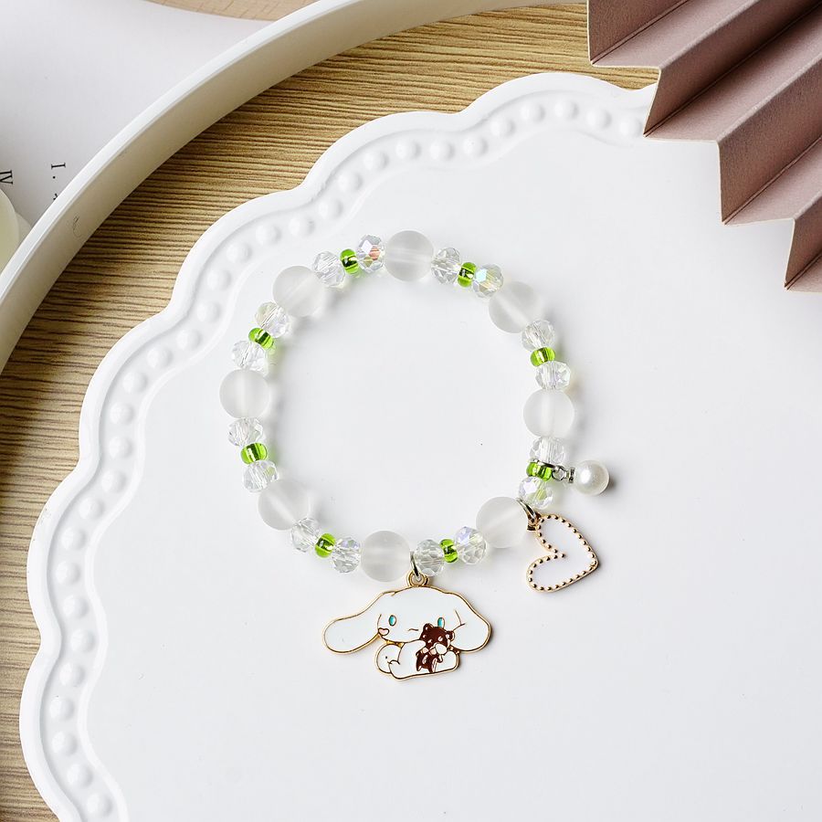 Cute Rabbit Alloy Beaded Bracelets