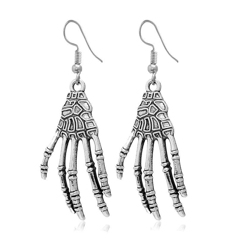 Fashion Skull Alloy Plating Women's Drop Earrings 1 Pair