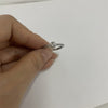Cross-border new 26 initials micro-inlaid zircon open rings ins style personalized design English letter jewelry
