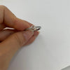Cross-border new 26 initials micro-inlaid zircon open rings ins style personalized design English letter jewelry
