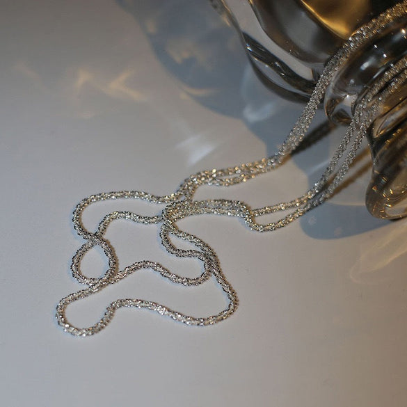 Refreshing Geometric Copper Electroplating Necklaces