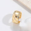 Cross-border hits, exaggerated personality, retro geometric, versatile rings, delicate fashion trends, adjustable rings