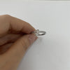 Cross-border new 26 initials micro-inlaid zircon open rings ins style personalized design English letter jewelry