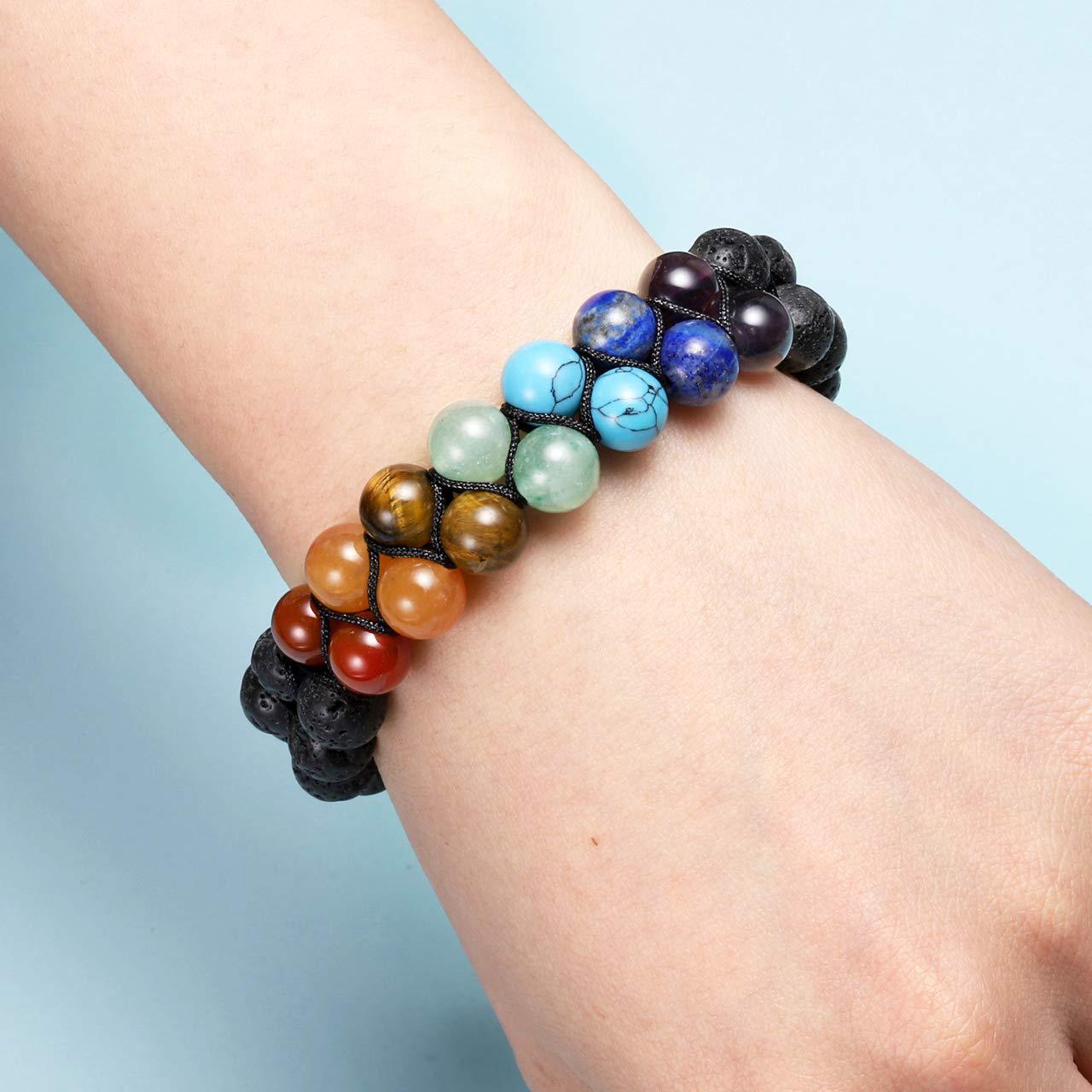 Ig Style Simple Style Round Natural Stone Bracelets In Bulk