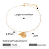 IG Style Round Geometric Stainless Steel Electroplating Necklaces