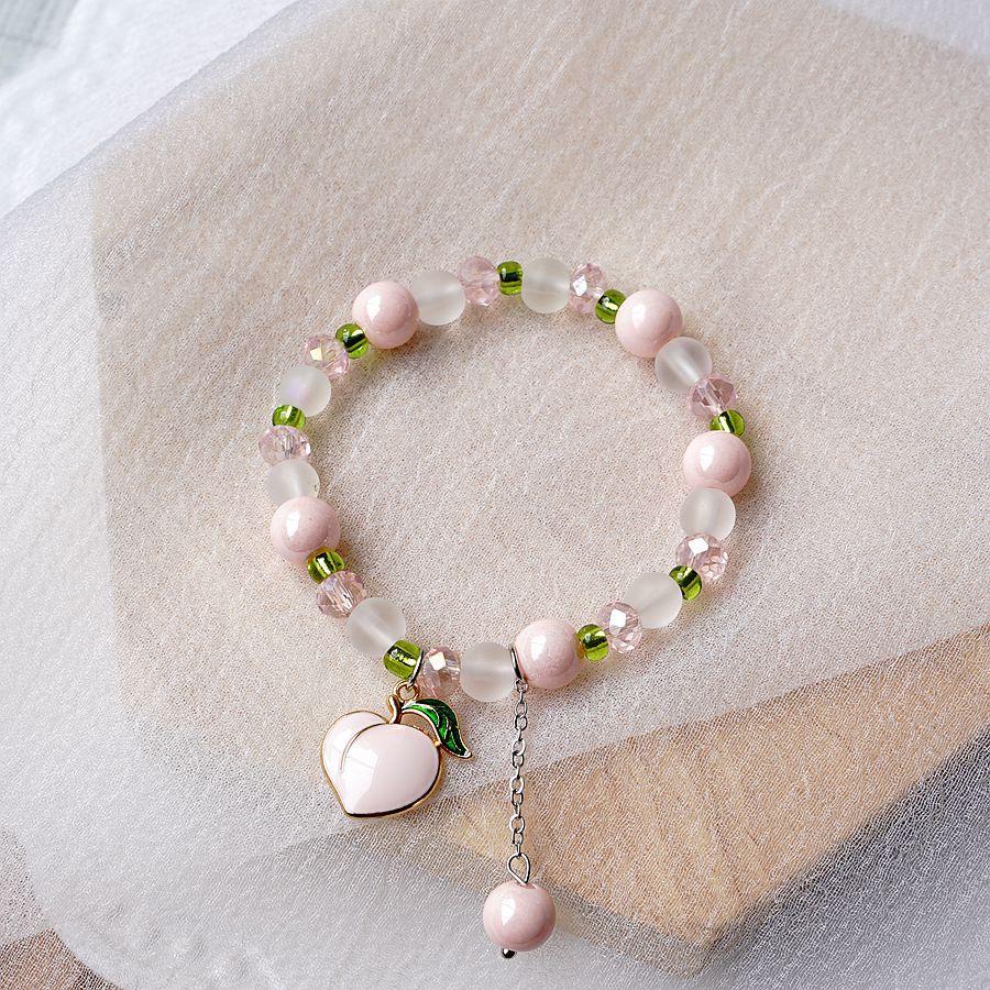 Simple Style Fruit Alloy Beaded Bracelets