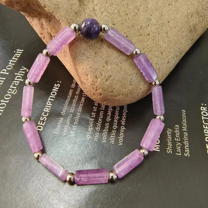 Casual Geometric Natural Stone Bracelets