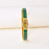 Ellipse Titanium Steel Electroplating Bangles